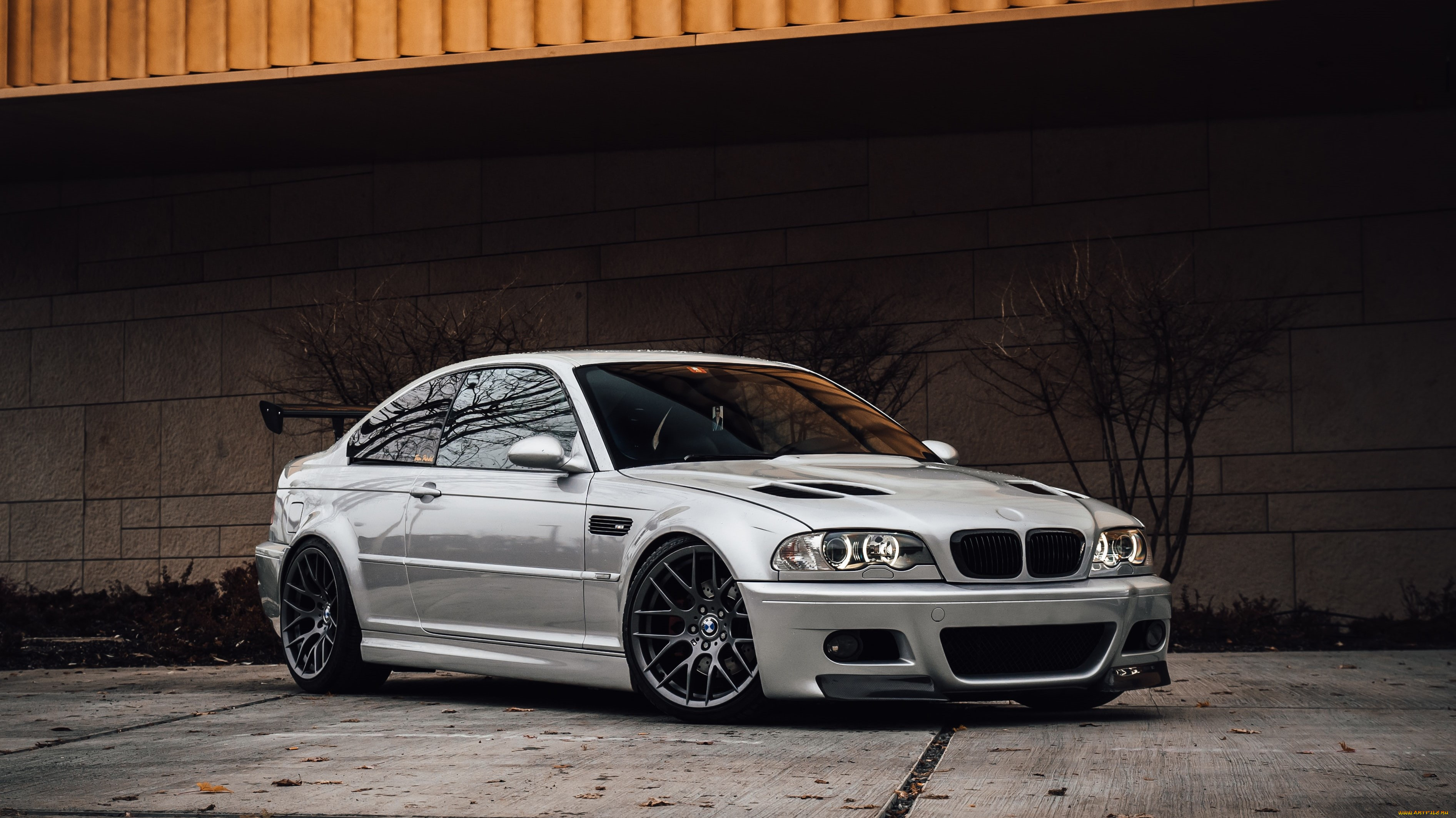 , bmw, front, grey, m3, e46